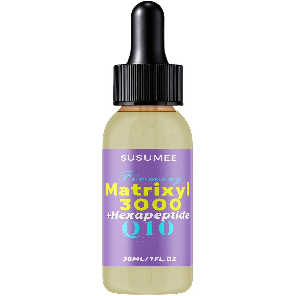 Image of Susumee 3000+ Hexapeptide Serum - With Coenzyme Q10 & Hyaluronic Acid, Firm And Moisturize Skin, 30ml/1fl.oz