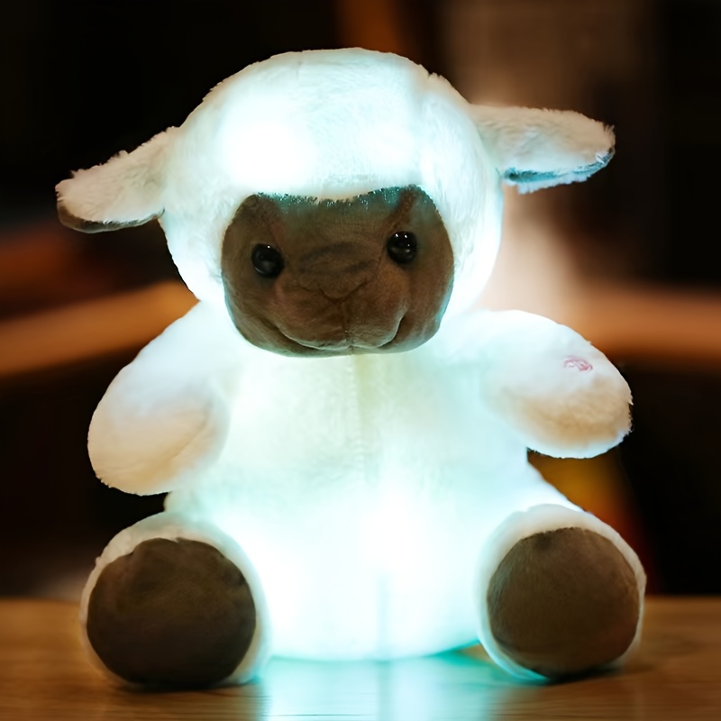 Creative Twinkle Star Glowing LED Night Light Plush Pillows