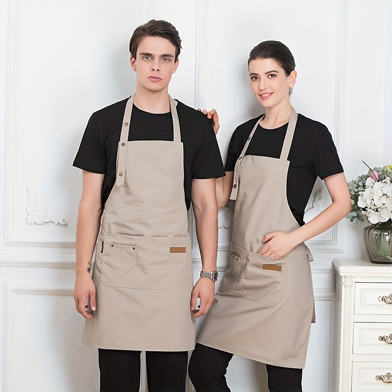a two piece unisex adjustable apron set featuring two - Temu
