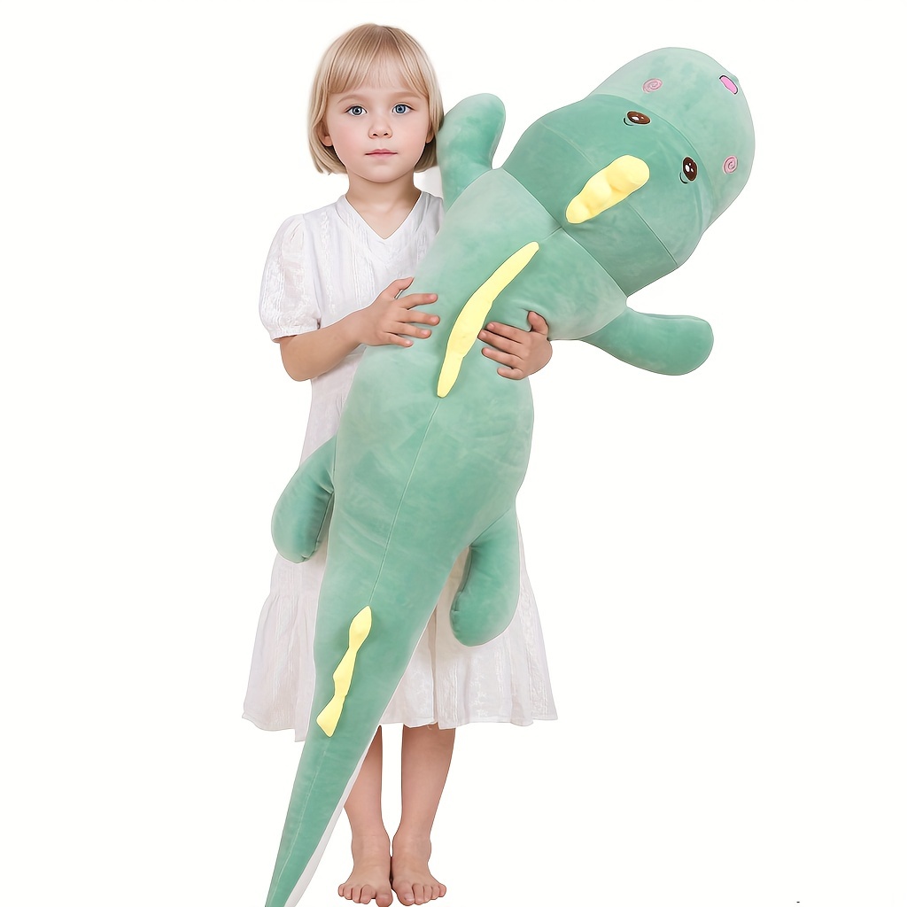 

40 Inch Dinosaur Big Pillow Plush Dino Toys, Cute Dinosaur Stuffed Animals, Giant Dinosaur Plushies, Gifts For Girls Kids, Birthday