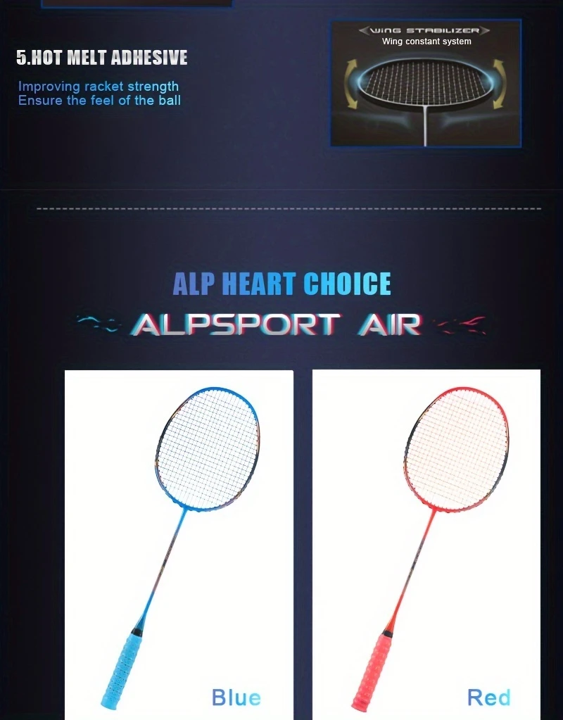 fiber badminton set double carbon fiber badminton alp black golden high strength carbon fiber 10u g6 support 30lbs 100 official genuine suitable for outdoor sports training competition details 8