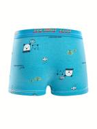 9pcs boys boxer briefs soft breathable underwear with animal letter prints elastic waistband machine washable assorted colors for
