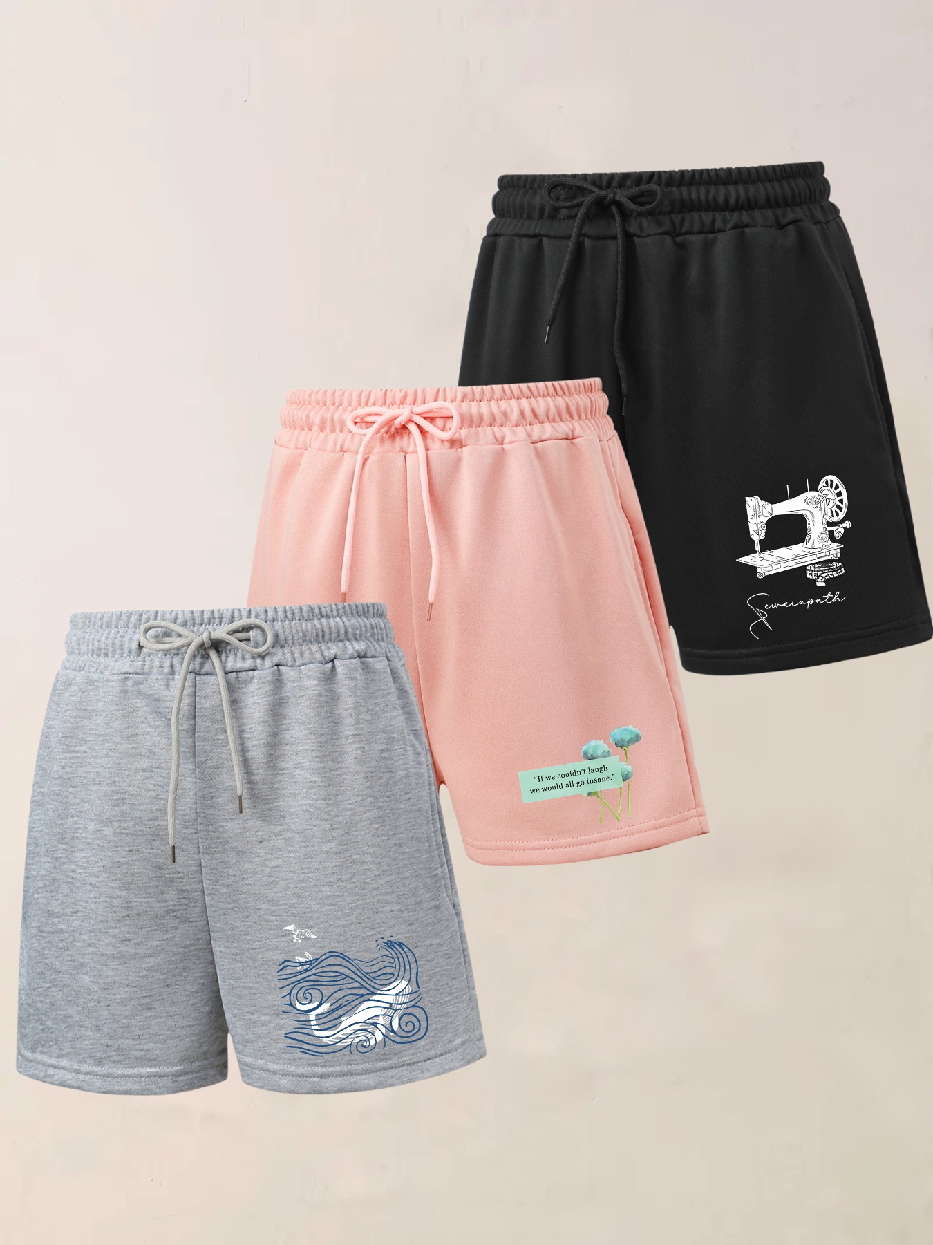 Playa Pantalones Cortos Shein Mujer Pantalones Cortos Carga Mujer