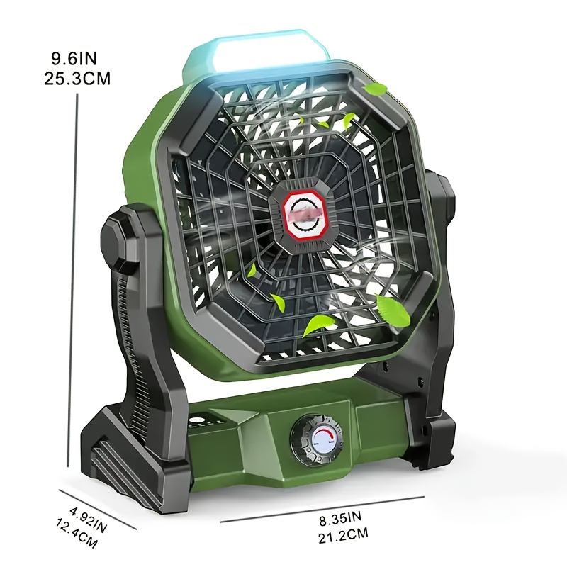 1pc Usb Portable Fan 5 Speed 270 Rotation High