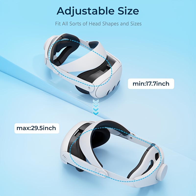 Vr Headset Upgrade - Ergonomic, Quick-release Cooling Headband With ...