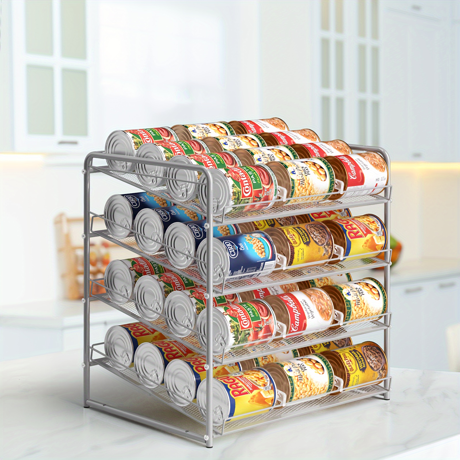 

Can For Pantry And Cabinets - Metal Canned Organizer For - - Can Dividers To 84 For Countertop, Organizer - Avilable In 3/4/7 Buy 2 Get