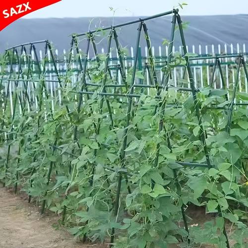 27 parça set, dış mekan bahçe meyve ve kafes, tırmanıcı bitkiler, sebzeler, ler, asma salatalık, fasulye, üzüm, bahçe ve avlu kafesi i̇çin uygun, 12 çubuklu standı, 6 bağlantı borusu, 3 a-klips, 6 döner toka