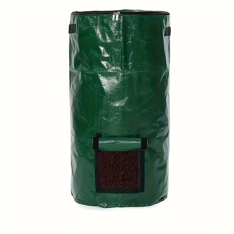 

34 Gallon (91.6l) Reusable Bin Bag, -duty Container And , Round Fertilizer Bin For And Trash,