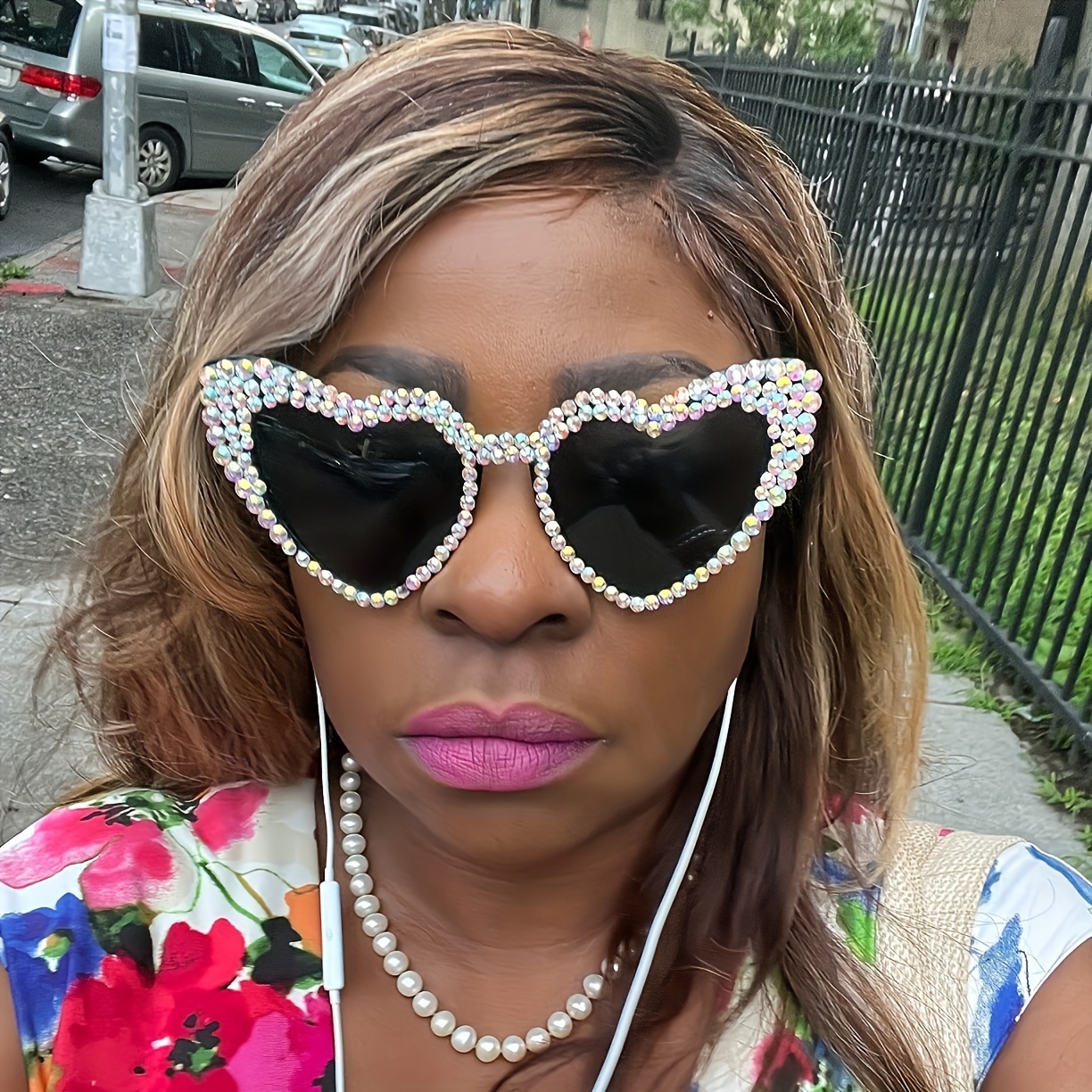 8 Paia Di Occhiali Da Sole A Forma Di Cuore E Stella - Coloratissimi Per Feste, Carnevale E Bambini - Foto 2