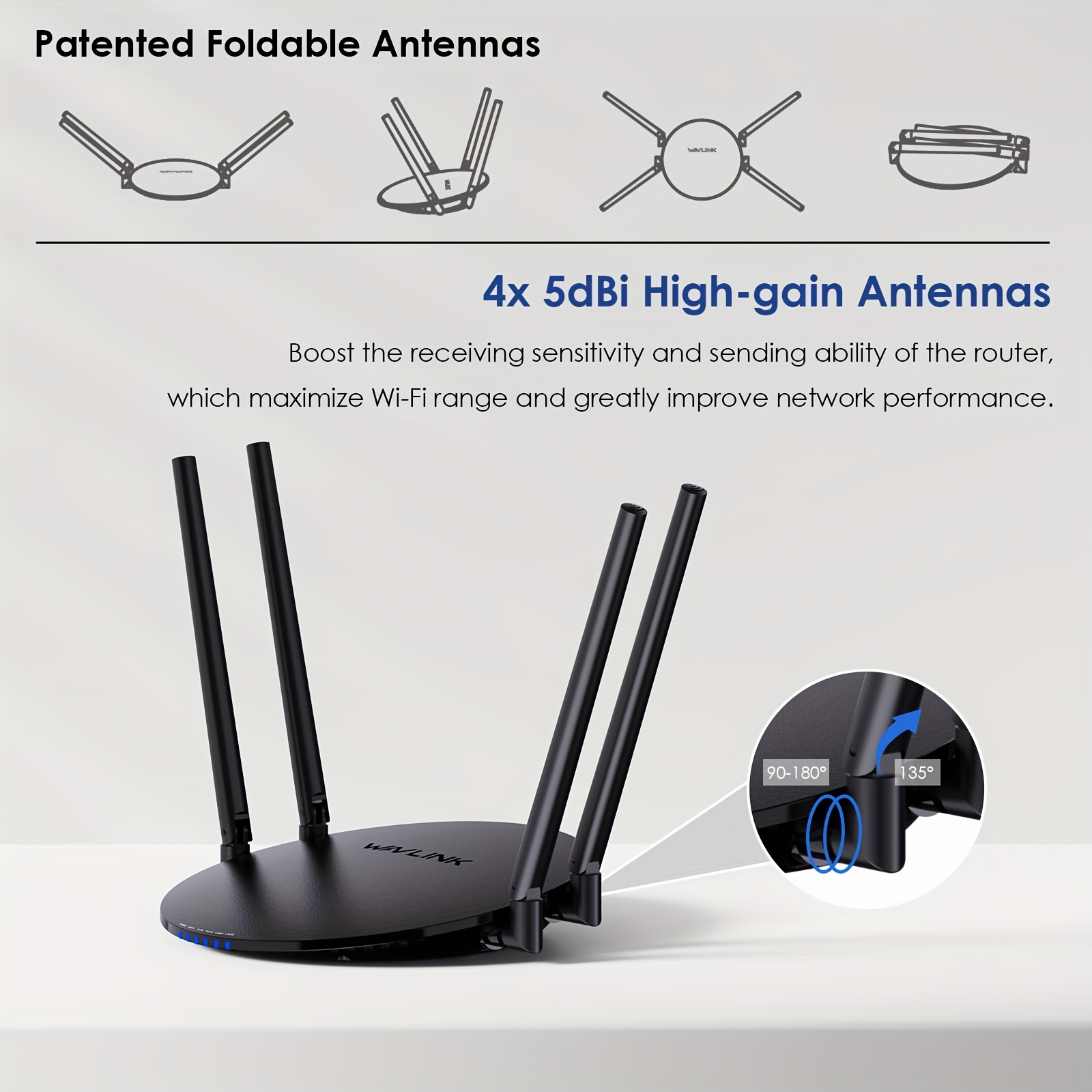   wireless router 1200    5ghz 2 4ghz wifi 5 router with 1000  wan lan long range coverage for home office supports router   repeater mode