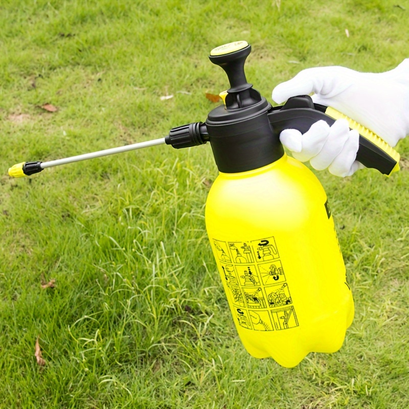 

Un pulvérisateur de jardin réglable avec une longue et une bouteille, un connecteur à filetage standard, peut utilisé pour laver et les fleurs et les plantes, en plastique , aucune pile requise.