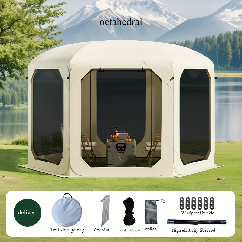 6-8 Person Pop-Up Canopy Tent