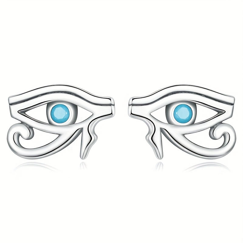 E-shop 2 Stk. modische Persönlichkeits-Ohrringe für Damen, Ohrringe mit Horusauge, Geschenk für , Partygeschenk, geeignet für den täglichen Arbeitsweg,