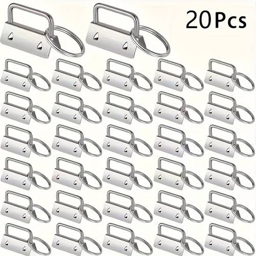 metalen staartclipriem, geschikt voor riem, lint, tas-koord, geweven riem, polsbandmateriaal, doe-het-zelf pols-sleutelhanger, leren koord, accessoires voor het maken van armbanden