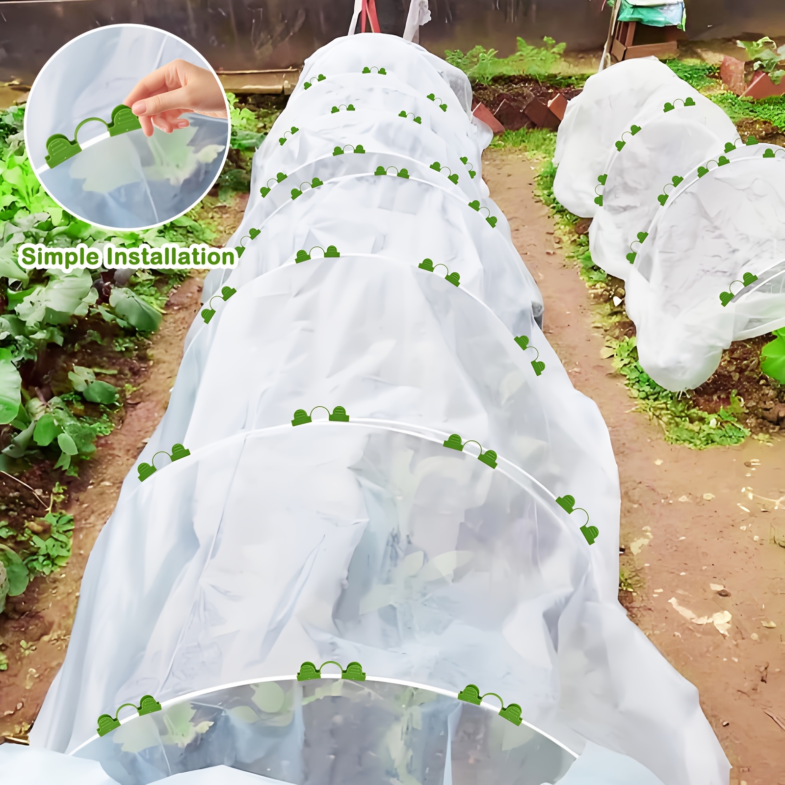 Covering a 8x4 raised garden bed for frost protection, image size:1600x1600