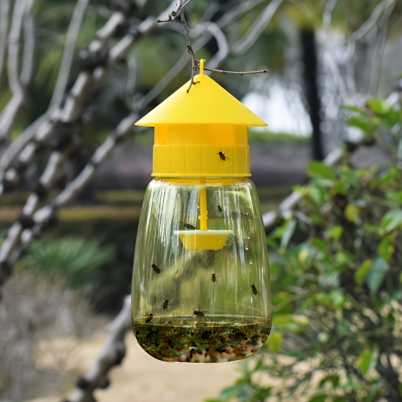 Fly Trap Bottle Outdoor Fruit Fly Trap Hanging Indoor - Temu