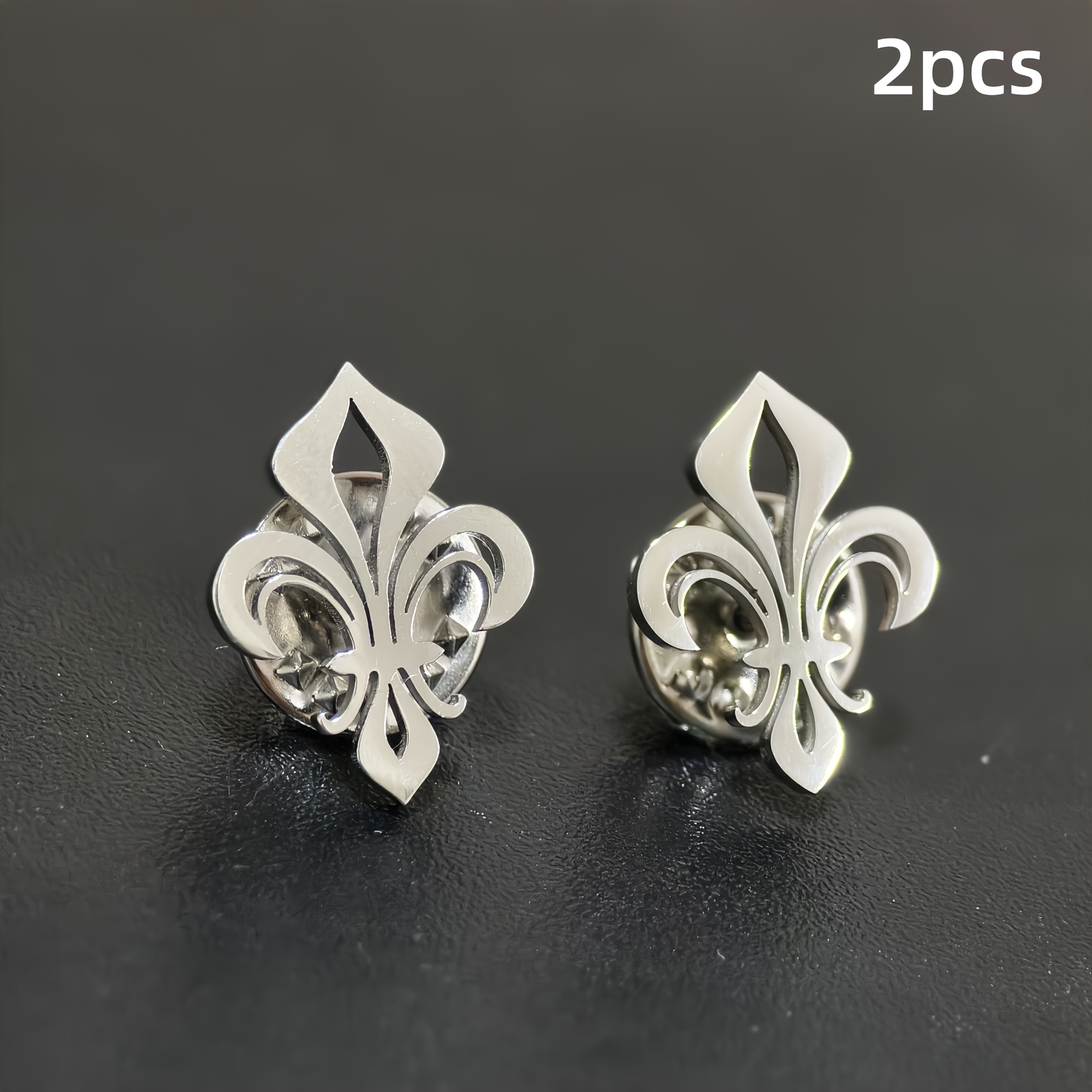 Image of 2pcs Fashion Christian Saint Brooches, Alloy Material, Suitable For Daily Wear And Evening Party Occasions, Gift For