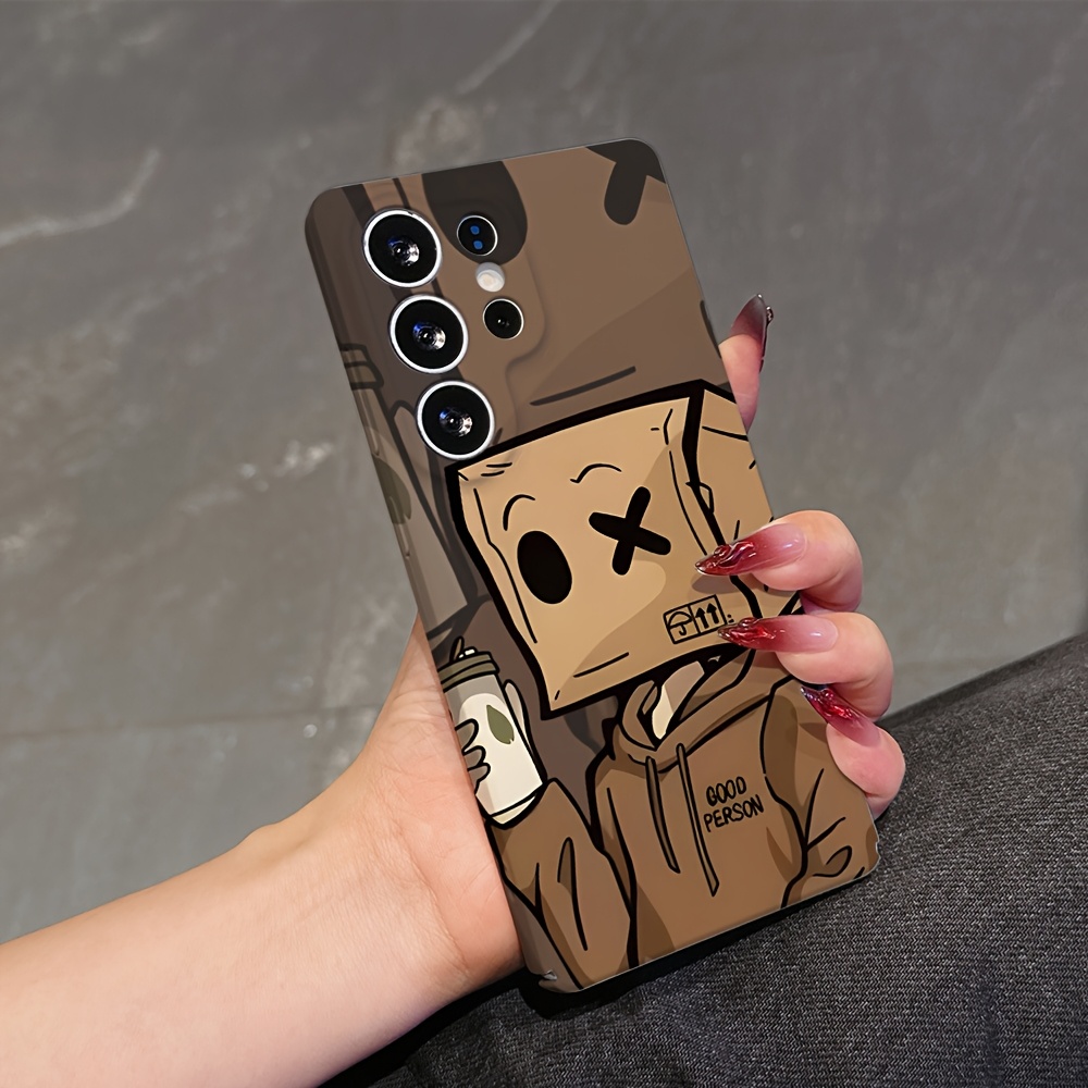 stylish cardboard boy phone case suitable samsung galaxy s25 - Temu  Mauritius