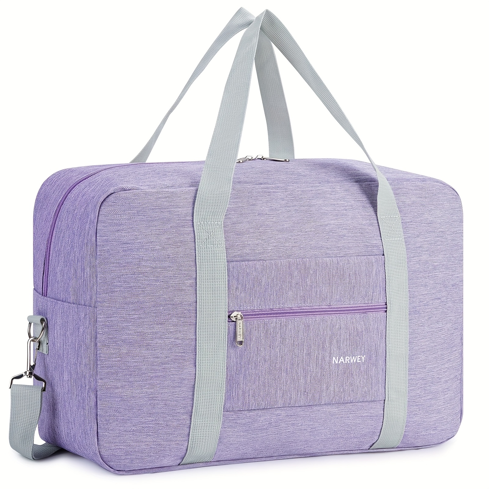 TEMU Lightweight Underseat Weekend Tote Bag For - Durable Overnight Travel With Shoulder Strap, Spacious Interior, Reinforced Stitching, Easy-clean