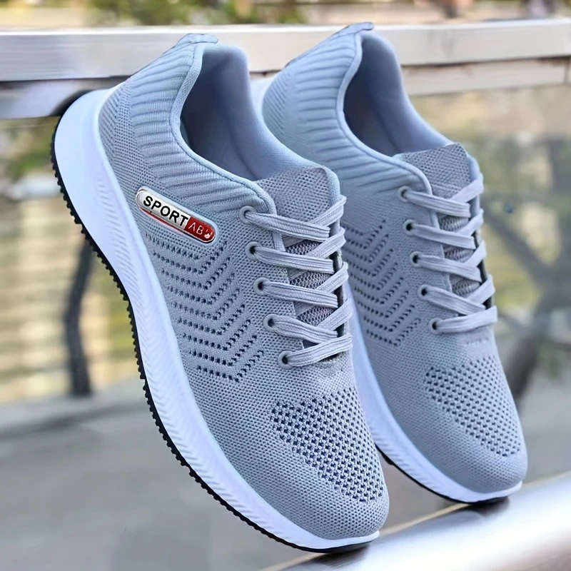 Men’s Lightweight Running Shoes – Breathable, PVC Sole