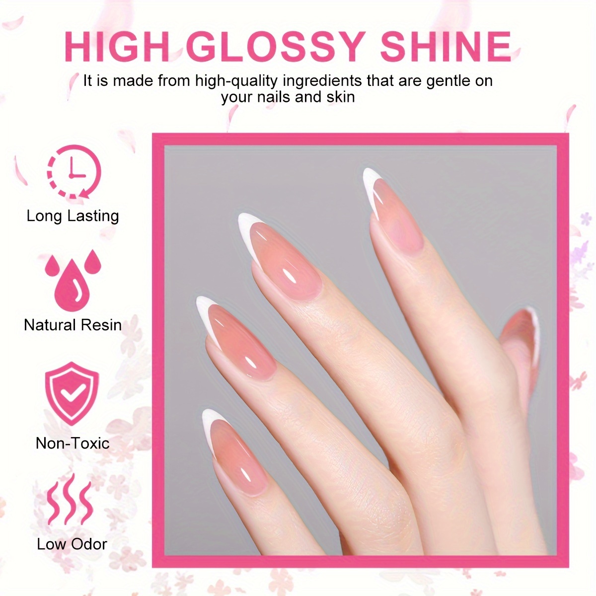 Vishine UV-Gel-Nagellack Set - 6 Nude & Pink Farben, Je 8 Ml, Semi-permanent, Geruchsarm