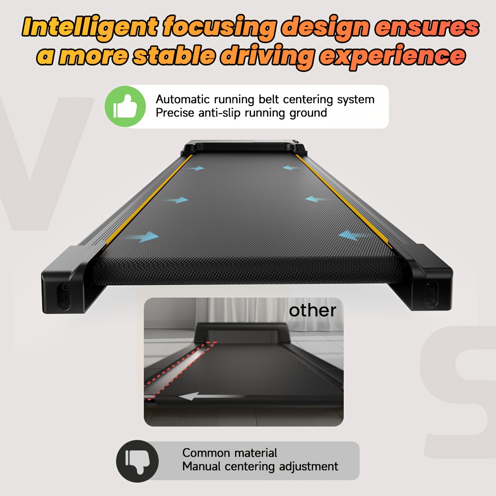 Intelligent Walking Treadmill with 10% Slope for Home Use