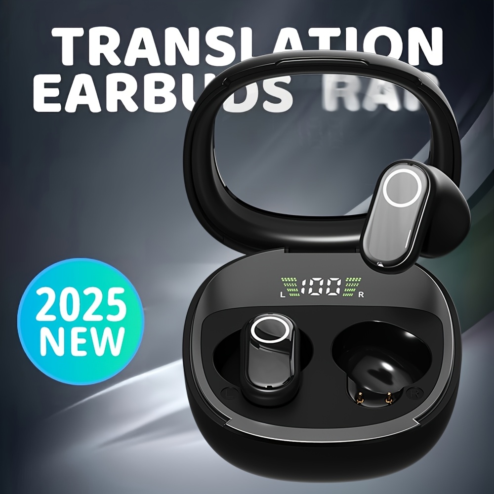 AI Translation Earbuds Real Time, AI Translator Earbuds, 3-in-1 Real