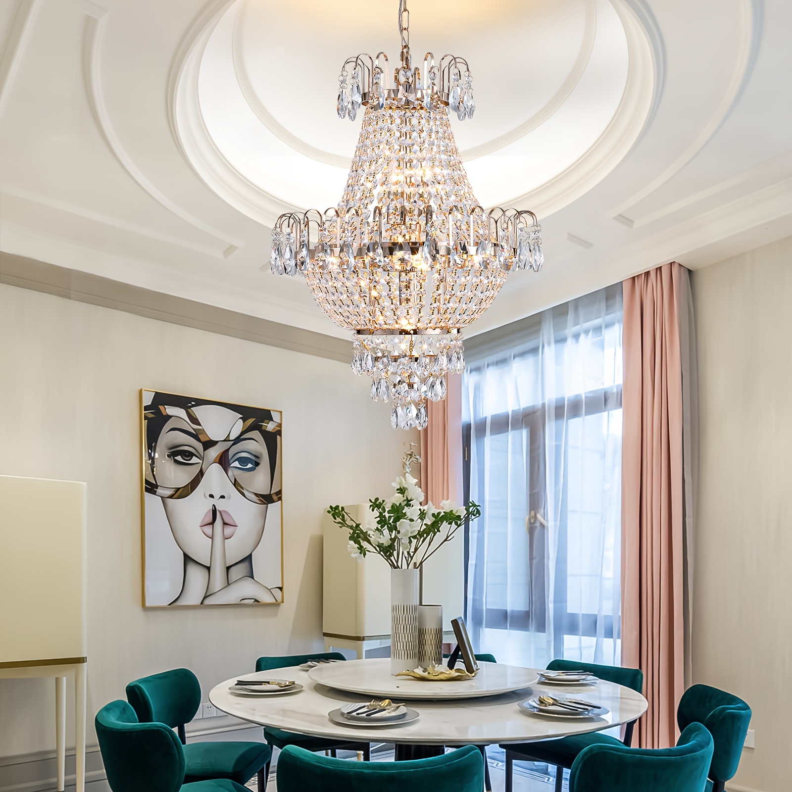 

Gold , Ceiling For Dining Hallway