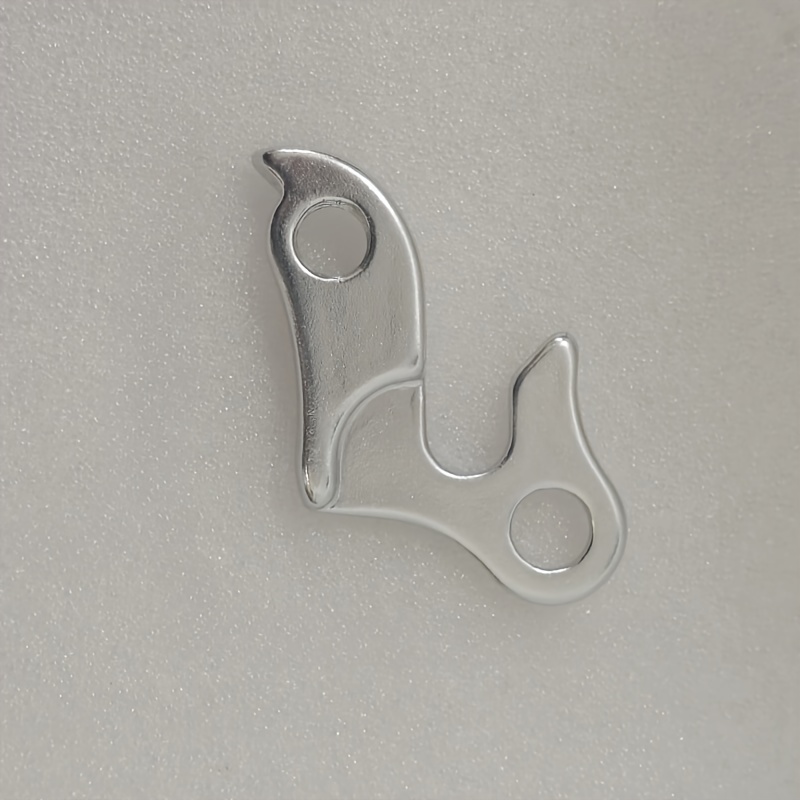 Image of Network[silvery Aluminum Alloy Rear Derailleur Hanger Extender]durable Bike Frame Adapter For Performance Upgrade | Convenient Hook Design | Essential Sports Tail Accessory