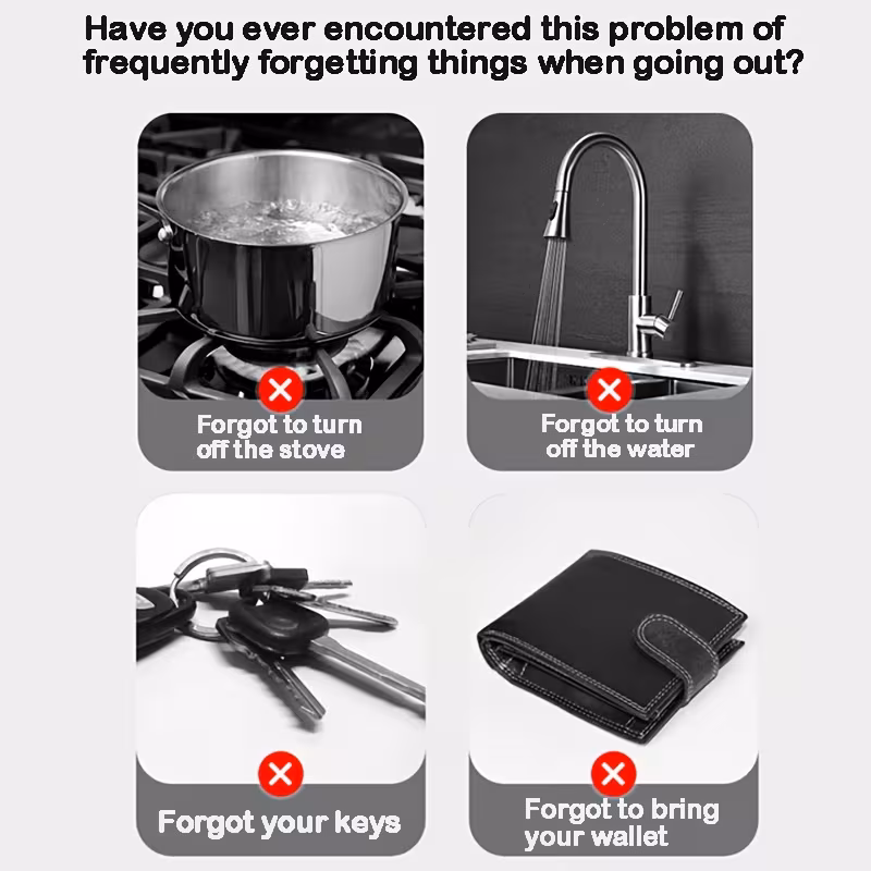 smart key hook and reminder a home voice device seniors avoid forgetting their keys features easy operation and runs on just aaa batteries a perfect gift for elders Product details 5