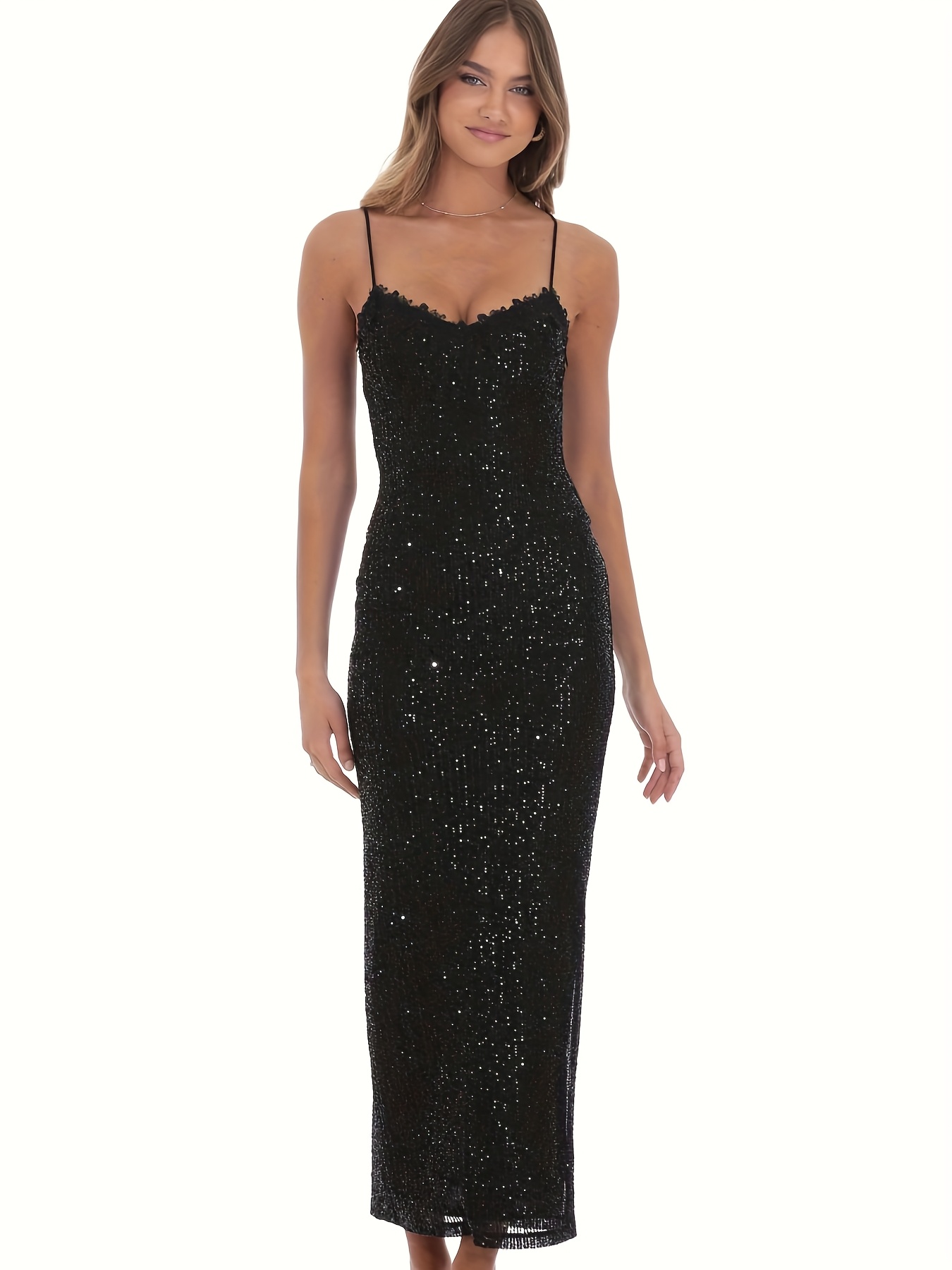 cute slip dress Ditsy Daisy Pointelle Pearl White XS inspired romance Keisha Maxi Bridesmaid Dress Inseam:Regular-31