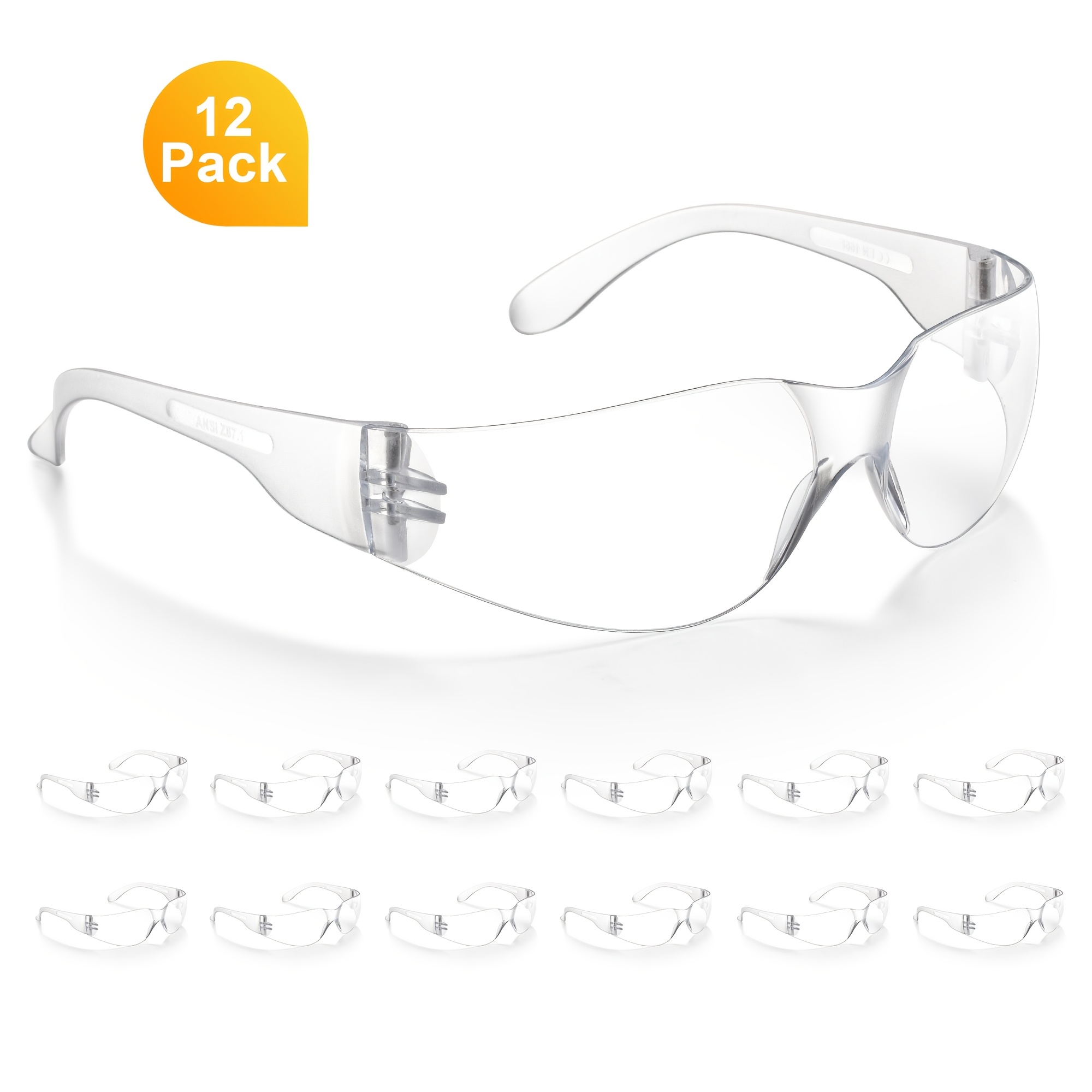 eye protection safety goggles sold on Temu United States