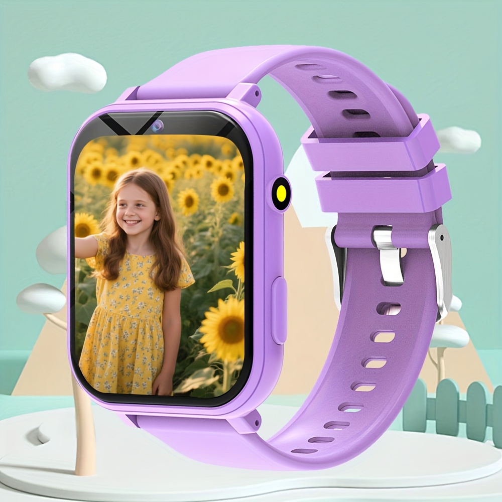 Kids Smart Watch 1.83'' Screen Music LED Camera Alarm Calendar Stopwatch