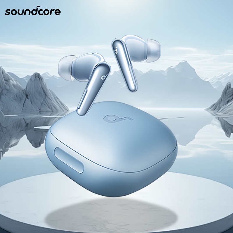 Soundcore Liberty 4 Pro Noise Cancelling 3e Generatie, In-Ear Draadloze Koptelefoon met Diepe Ruisonderdrukking en HIFI Geluidskwaliteit, Spatial Audio, Comfortabele Pasvorm, 40 Uur Batterijduur, Ingebouwde Microfoon, Compatibel met Alle Mobiele Telefoons