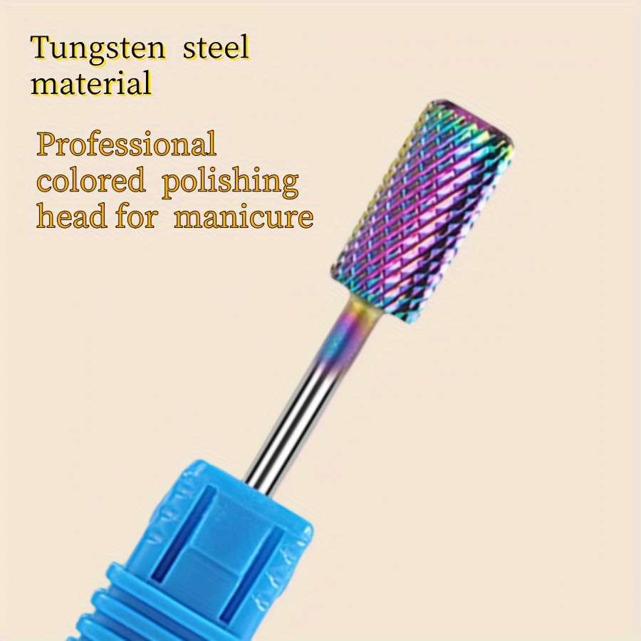 

Steel Set, 1-, , Manicure Polishing Tool Upgraded Top & Cutting For Efficient Gel Removal