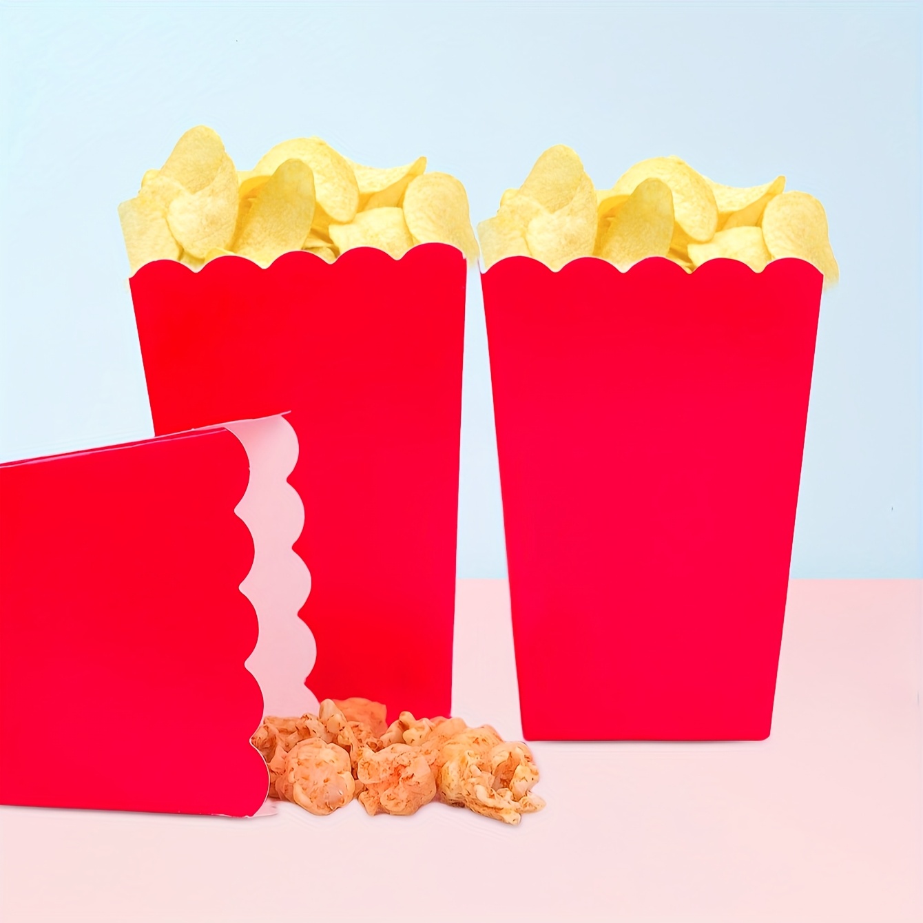 50pcs Tropical Hawaiian Gift Bags - Blue & Pink Floral Party Favors With Handles For Showers, Birthdays & Celebrations