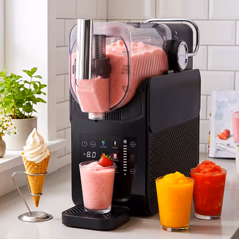 ktx 6 in 1slushie machine 2l ice shaver machine for home self cleaning drink maker for margaritas cocktails smoothies dishwasher safe Product details 0