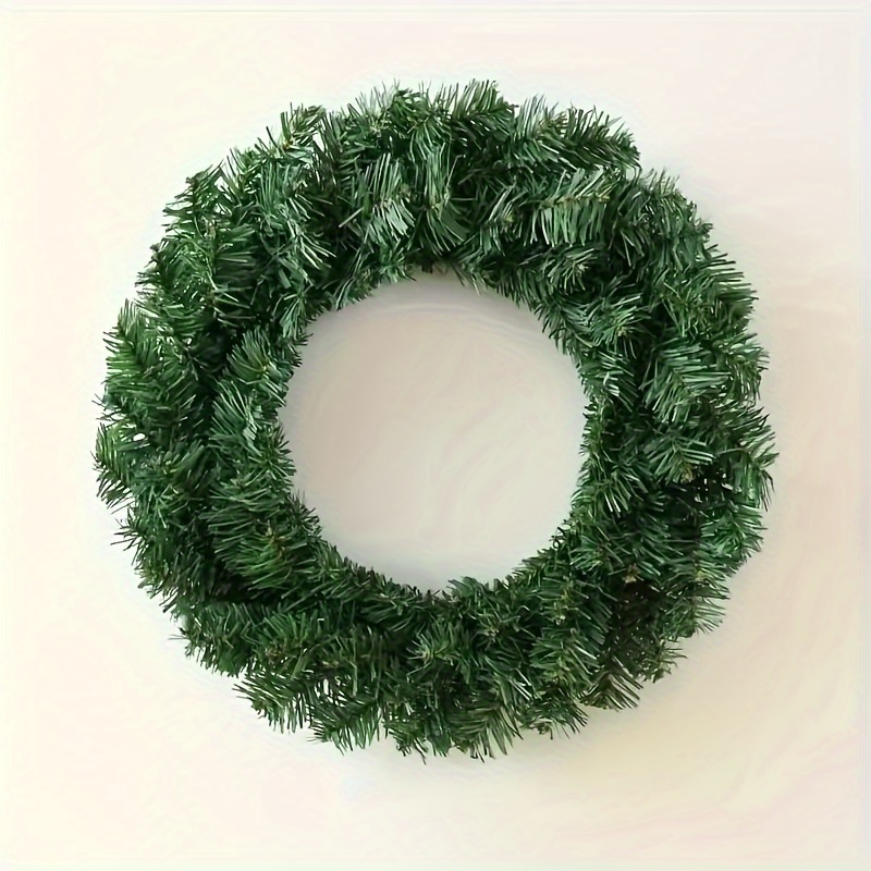 

Classic Christmas Wreath 12" - Perfect For Home, Mall & Party Decor | Easy Wall Hanging | No Power Needed