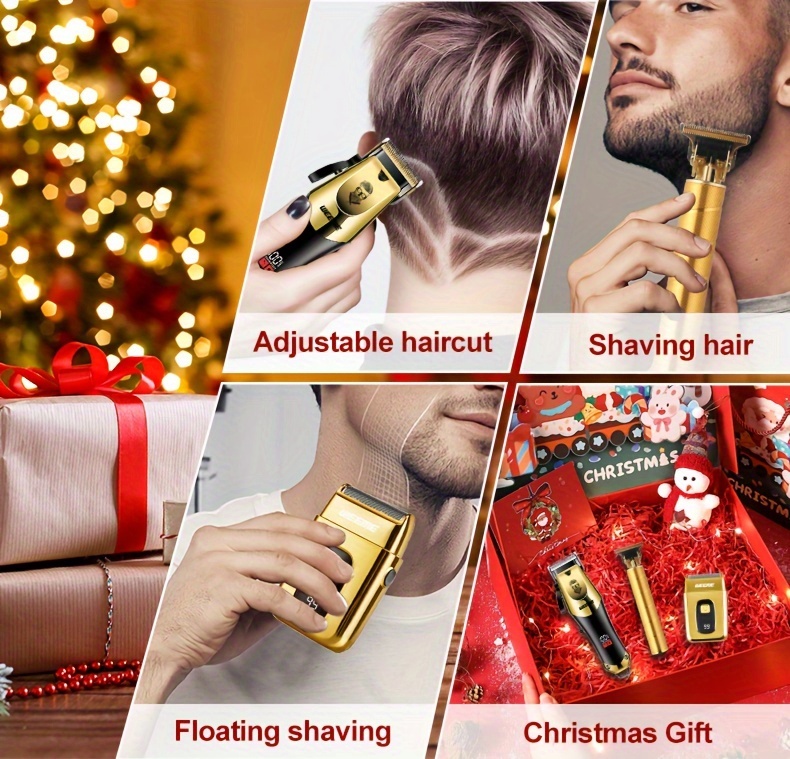 WEEME Professional Hair Clipper, USB Charging Wireless Hair Clipper, Men's HairCutting Kit, Easy to Trim Hair And Beard, Precise Comfort, BirthdayGift, Christmas Gift, Father's Day Gift, for Dad, for Boyfriend