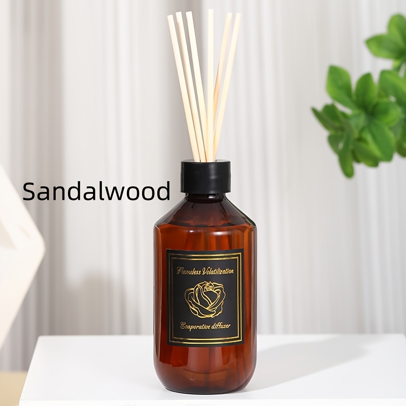 TEMU 1pc 200ml Air Freshener, 6 Reed Sticks Volatile Fragrance Diffuser, Suitable For Air Freshener