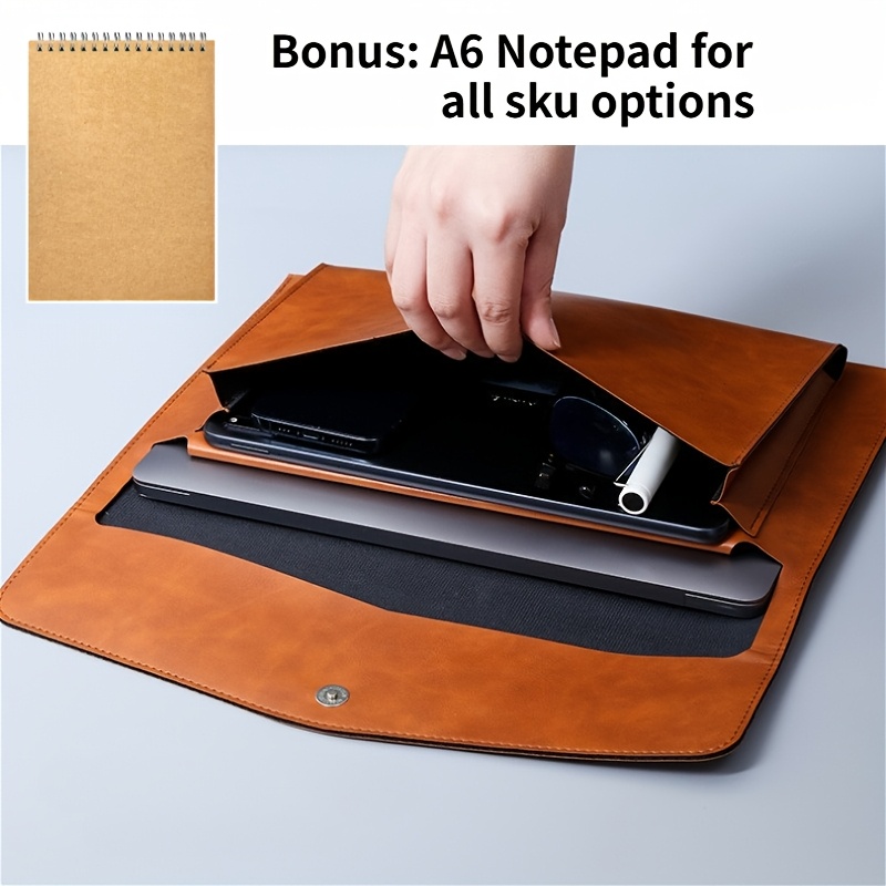 A4 File Bags, Folders, File Bags, Large Capacity, Portable, Folders, Suitable For File Arrangement And Laptop Protection, A Necessity For Men's Gifts