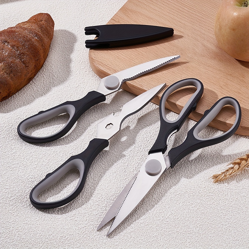 

2-packs Detachable Heavy Duty Kitchen Scissors - Ultra- Steel Blades For Effortless Multipurpose Cutting - Chicken, Meat, , Food, Fish, - Ergonomic , The Best Gifts For Christmas And Thanksgiving