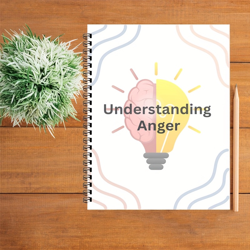 Understanding Anger Workbook: CBT Coping Skills & Anger Management Relax Guide with Emotional Balance Techniques, Stress Reduction, Self-Awareness Exercises & Cooling Tips for Adults - A4 & US Letter Sizes (Instant Download)