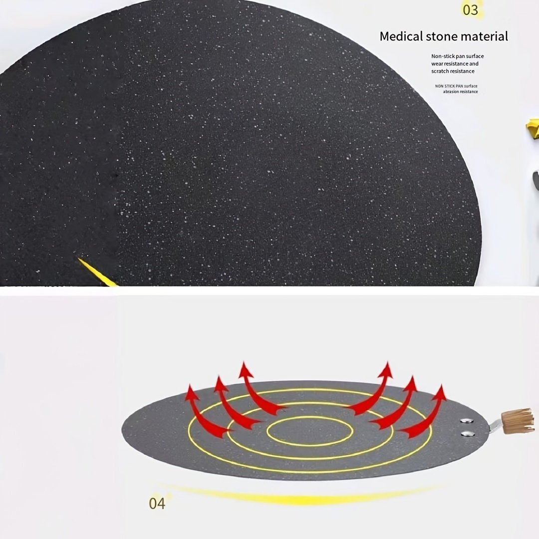 Aluminum Crepe Pan Gas Stove Non Griddle Pan Hand Temu