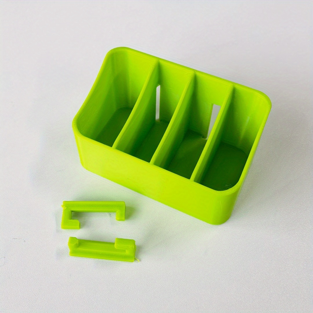 1pc Plastic Storage Box For Data Cables/ Suitable For Pegboard Accessory Organization/ Ideal For Storing And Organizing Data Cables And Phone Charging Cables At Home, Office, / / In Multiple Colors
