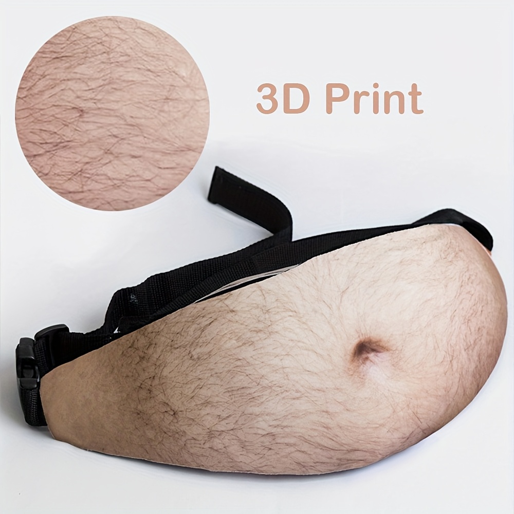 WishOf.Me - Humorvolle 3D-Druck Bauchtasche für Männer