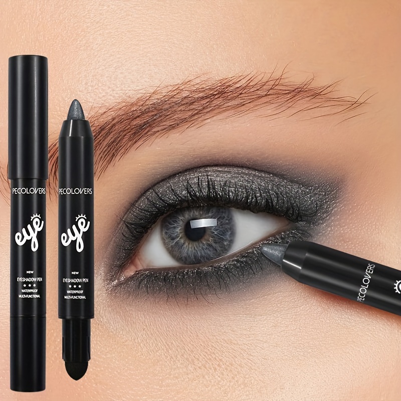1pc Pearlescent Eyeshadow Pencil Stick Glitter Shimmer Eye Shadow Pen Highlight Long Lasting Eyes Makeup Tools