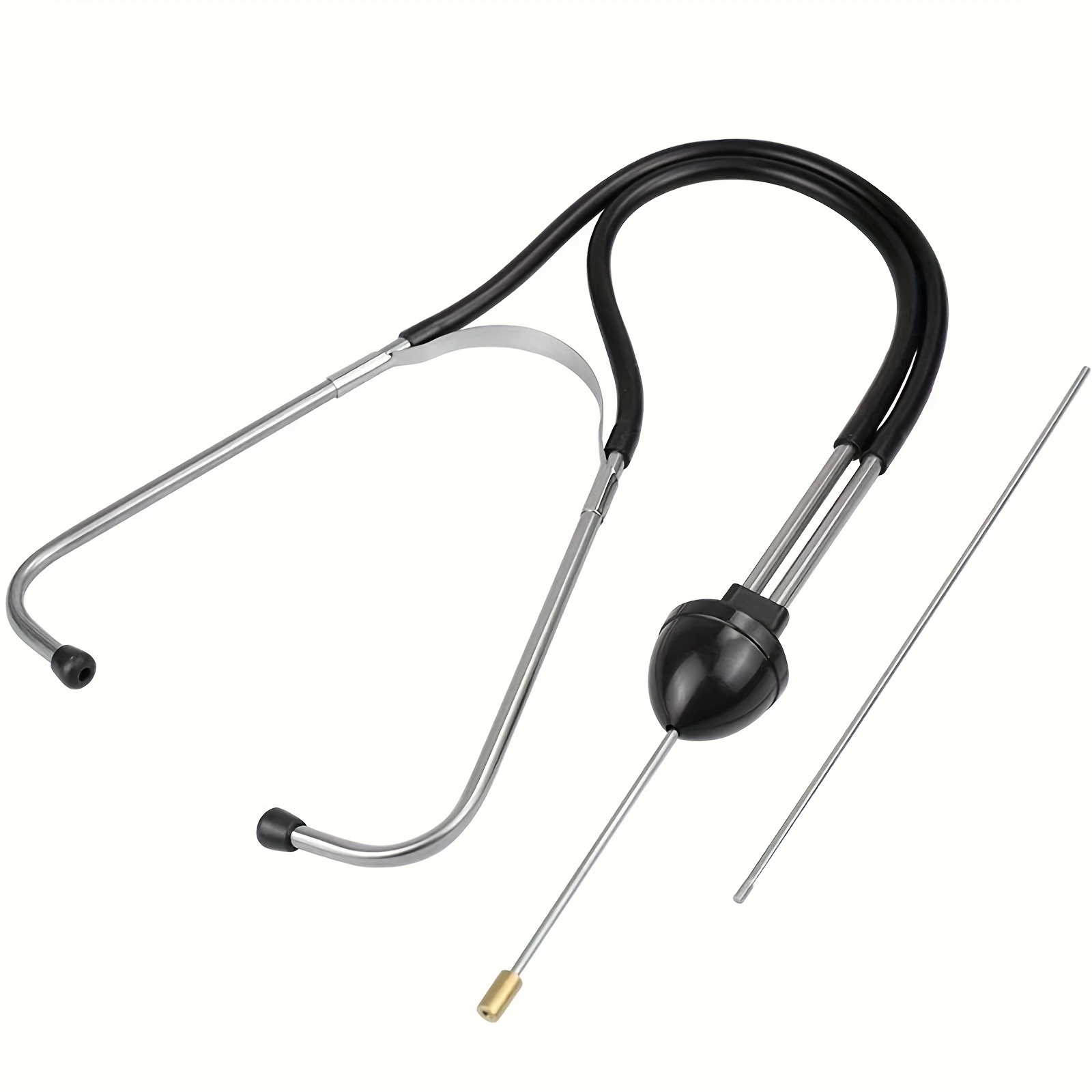 TEMU 1 stéthoscope de mécanicien - Outil de diagnostic de moteur automobile pour la détection des de cylindre/bloc