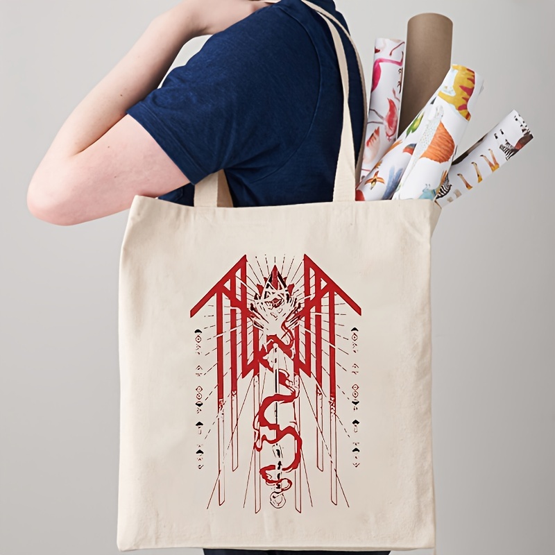 

2024 Tour - Music Fan Canvas Tote Bag | Leak-proof, Reusable Shopping & Travel Shoulder Bag For Women | Perfect Gift For Her | Stylish Folding Design