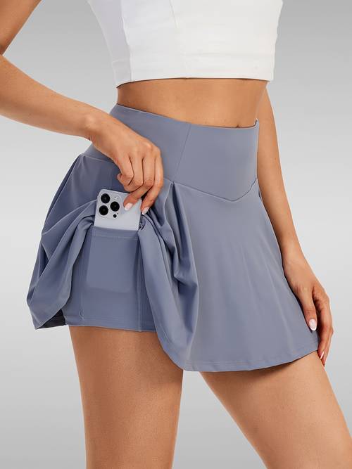 womens mini tennis skirt athletic cute golf skorts with pockets summer gym workout sport outfits